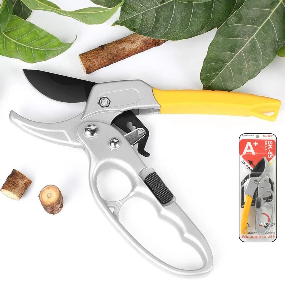 Effortless Ratcheting Pruning Shears