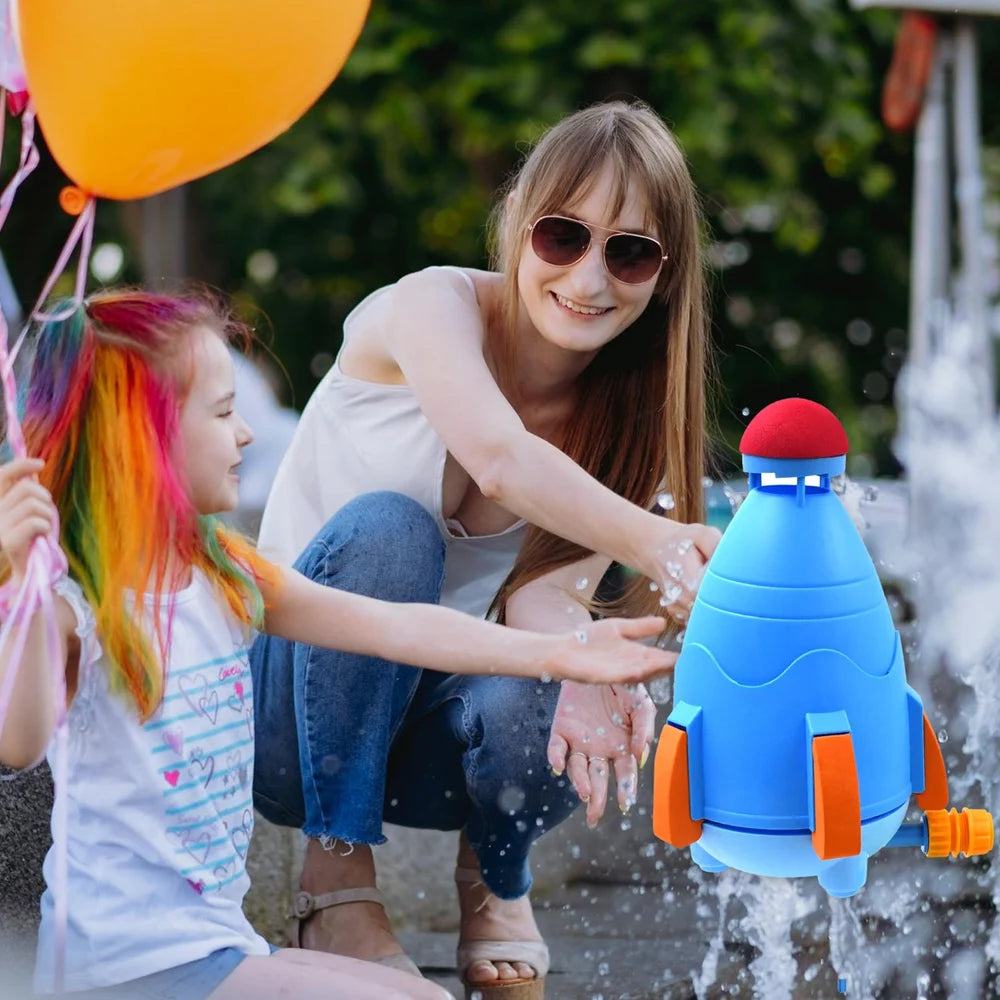 Rocket Water Sprinkler Toy