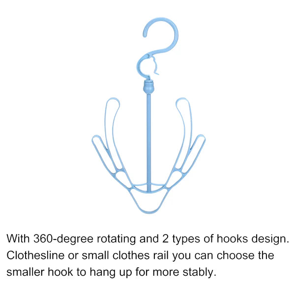 Rotatable Shoe Drying Hanger