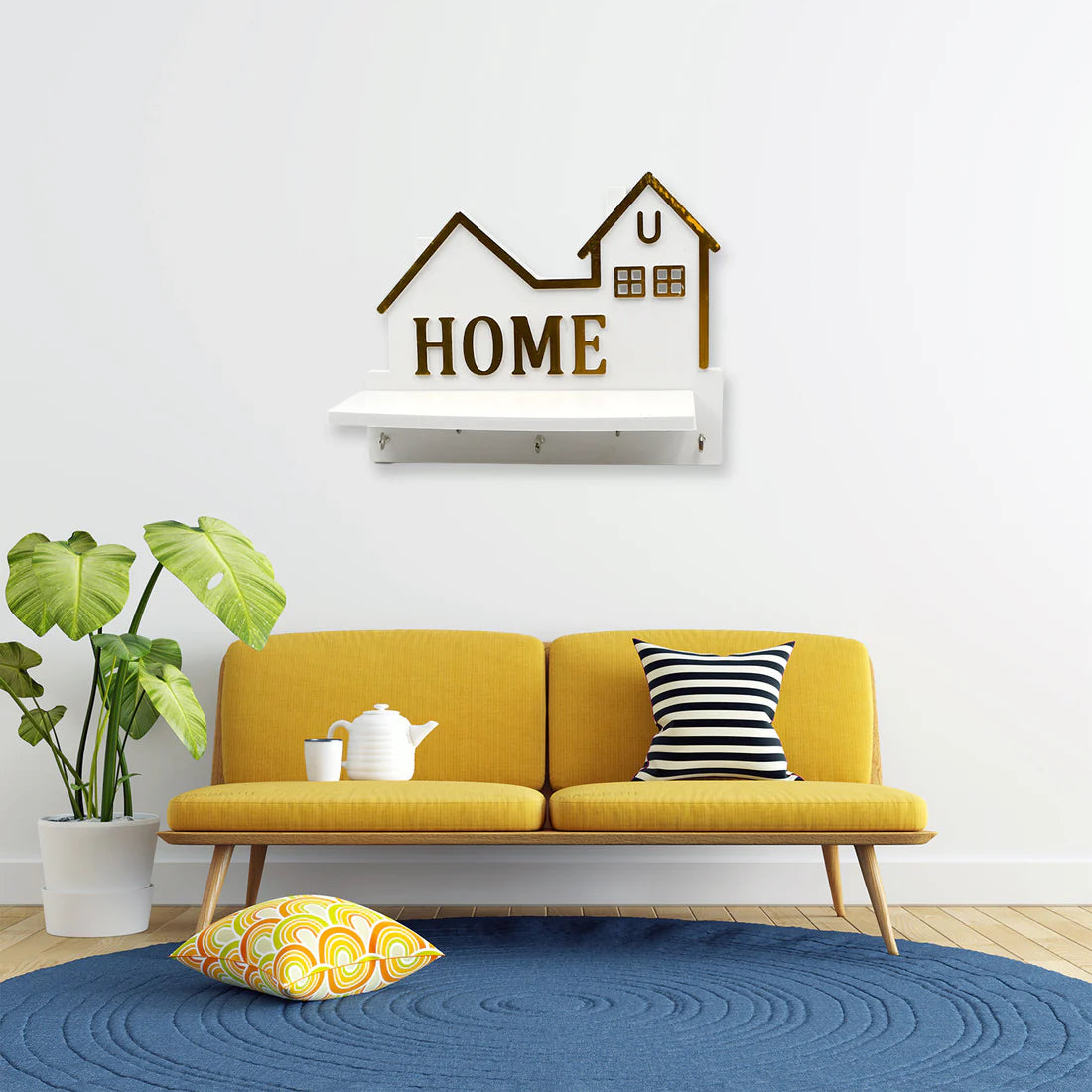 Decorative Wood Key Holder