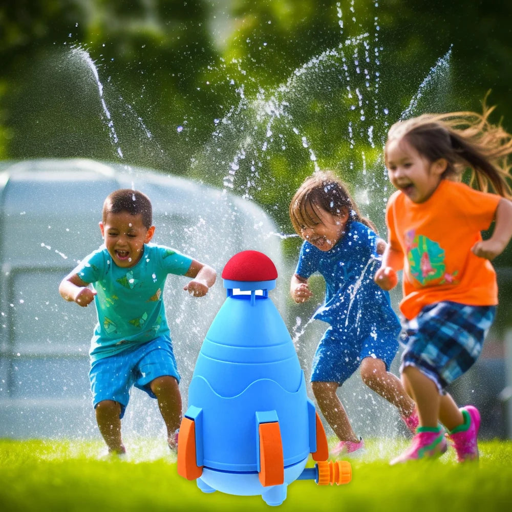 Rocket Water Sprinkler Toy