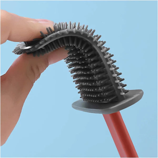 Silicone Toilet Brush Set