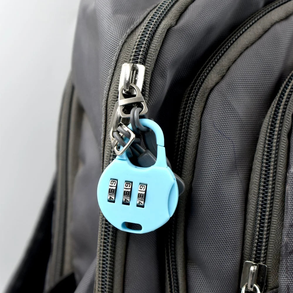 3-Digit Zipper Security Lock
