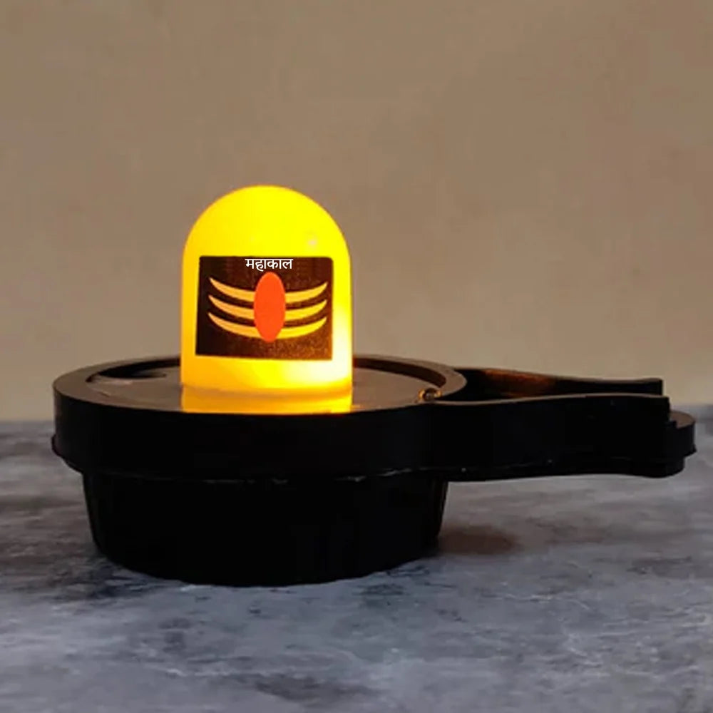 Water Sensor LED Shivling Idol