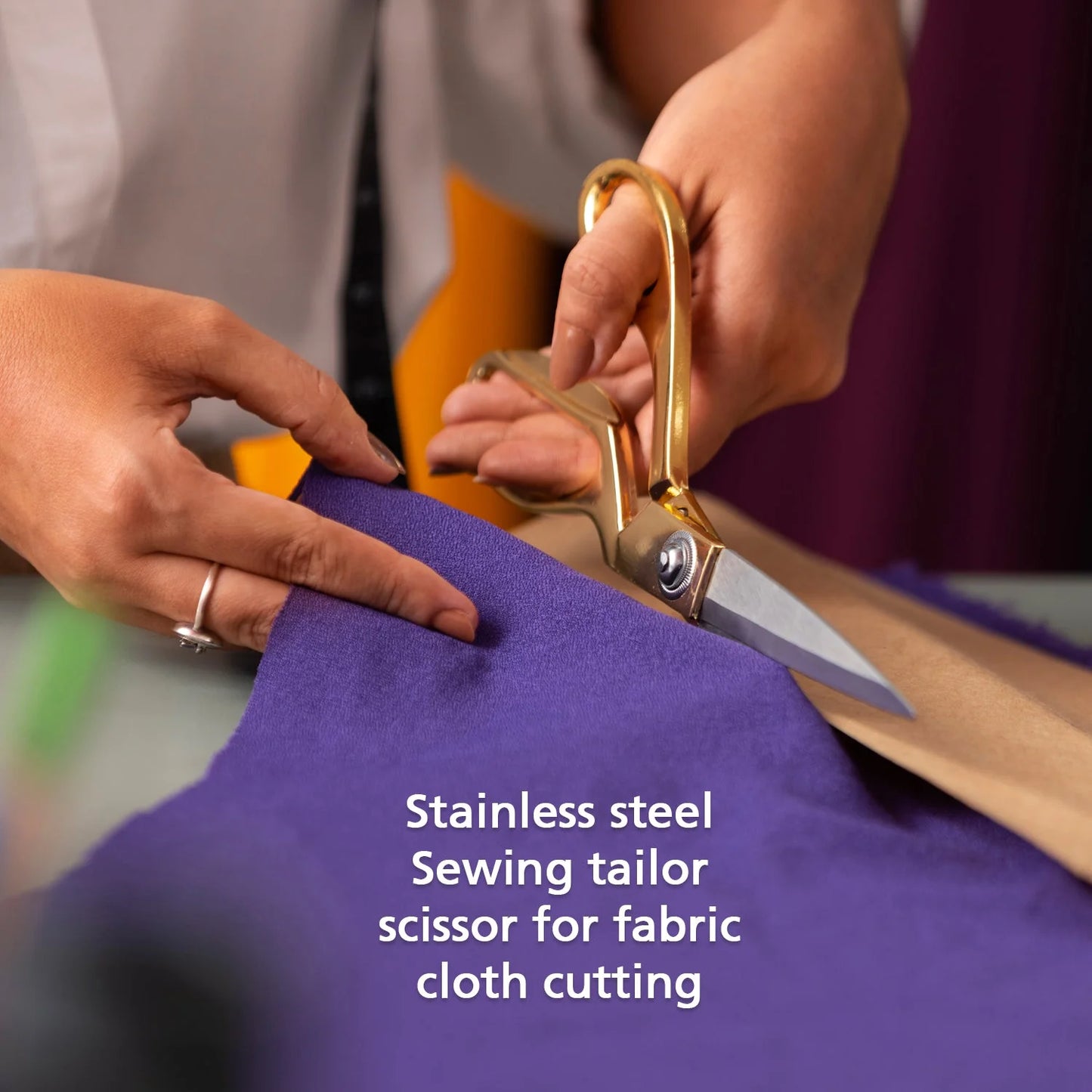 Professional Gold Tailoring Scissors