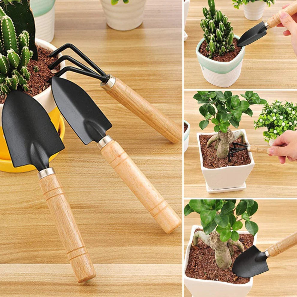3-Piece Garden Tool Set - Hardware