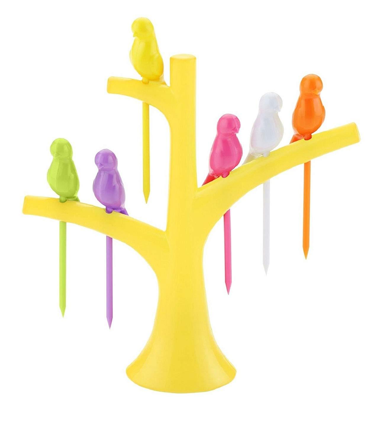 Bird-Themed Snack Forks
