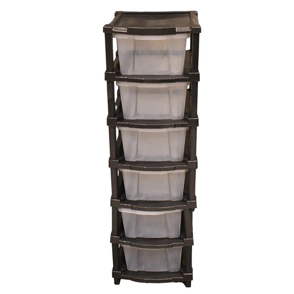 6-layer modular storage drawer cabinet - home & kitchen