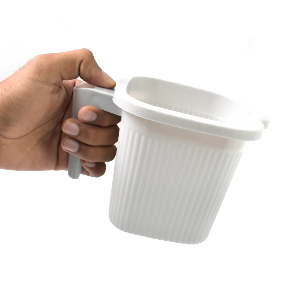 Plastic Bath Mug – 4 Pcs, 1000ML