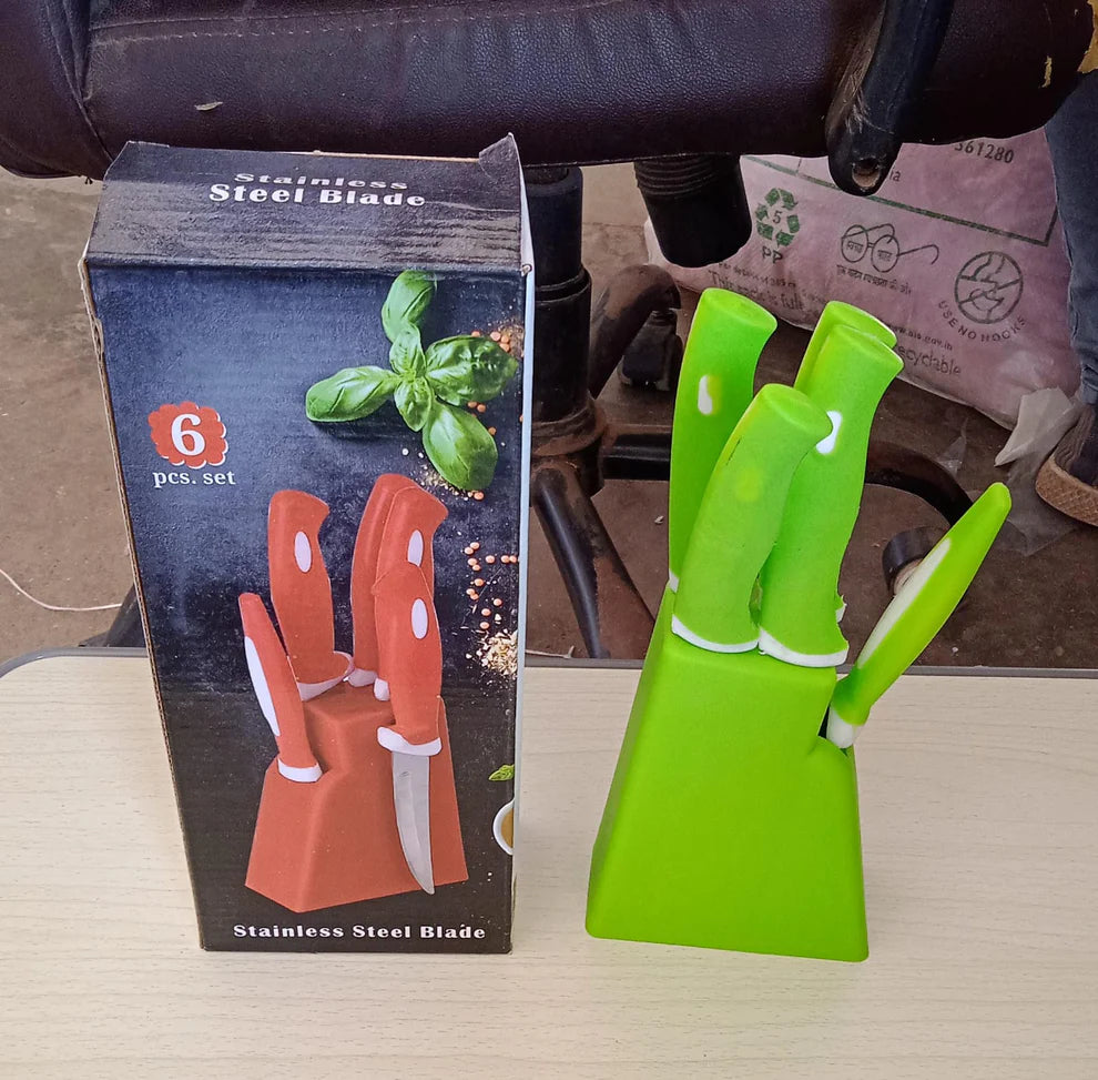 6-Piece Knife & Peeler Set