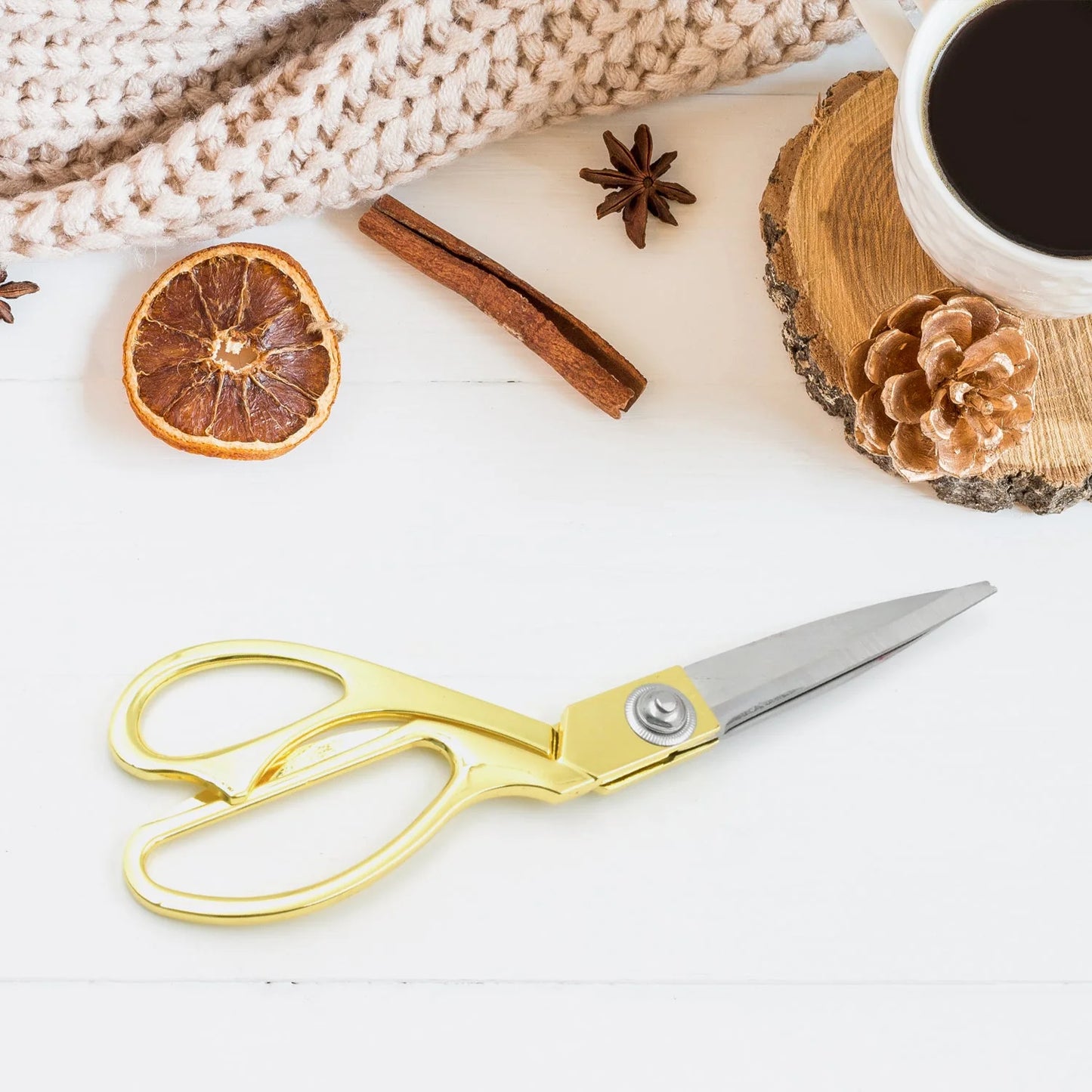 Professional Gold Tailoring Scissors