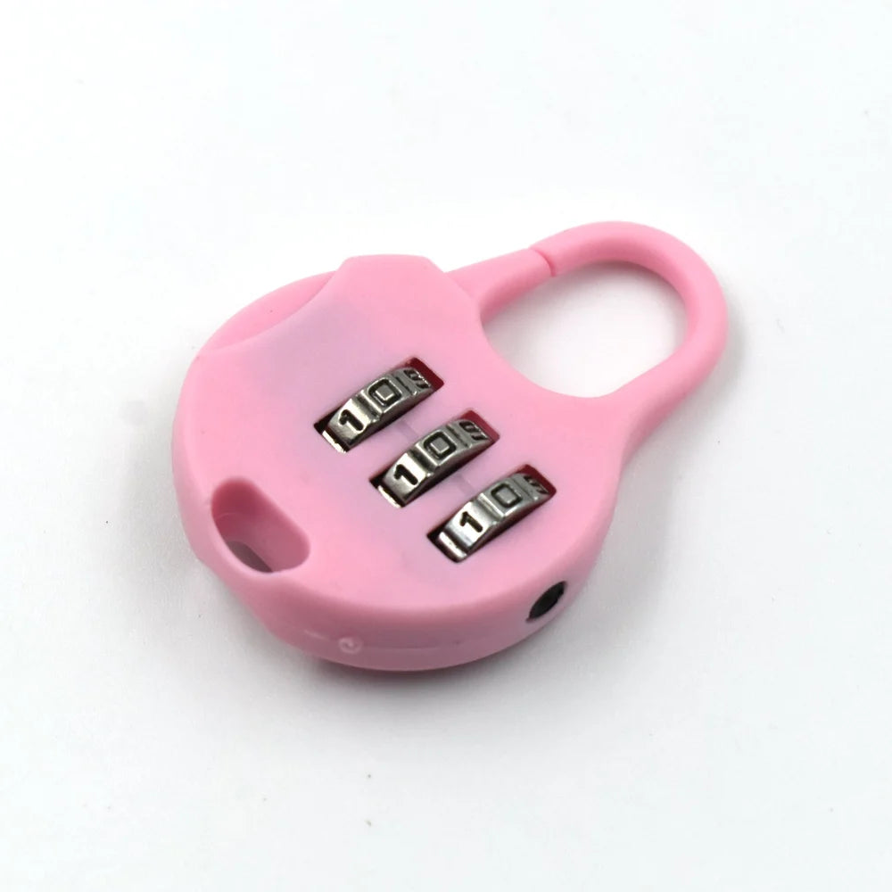 3-Digit Zipper Security Lock