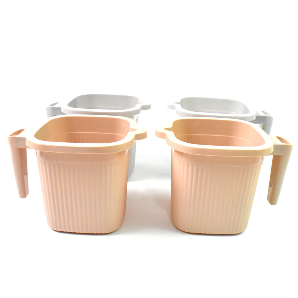 Plastic Bath Mug – 4 Pcs, 1000ML