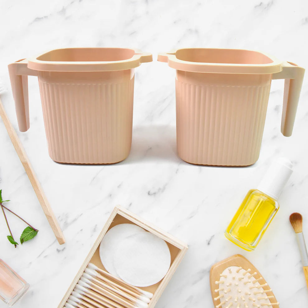 Plastic Bath Mug – 4 Pcs, 1000ML