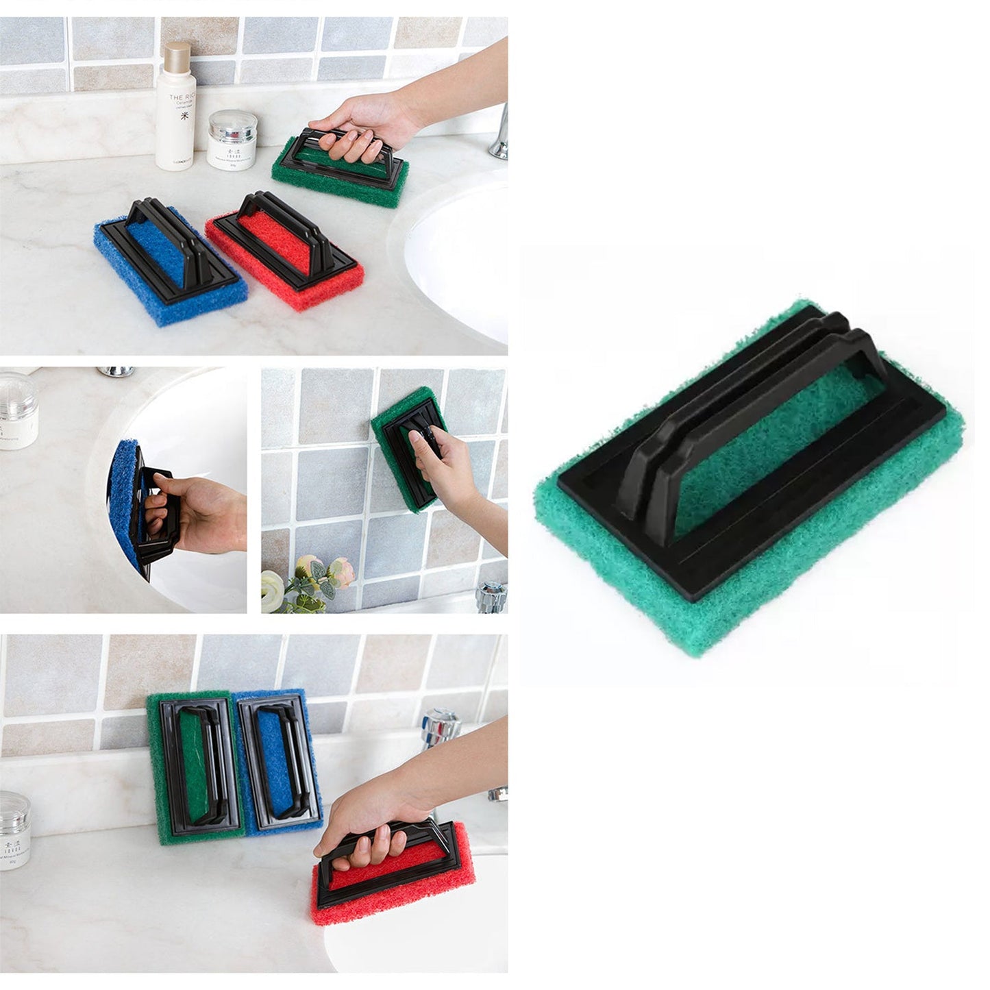 Lightweight Handle Scrubber Brush - Home & Kitchen