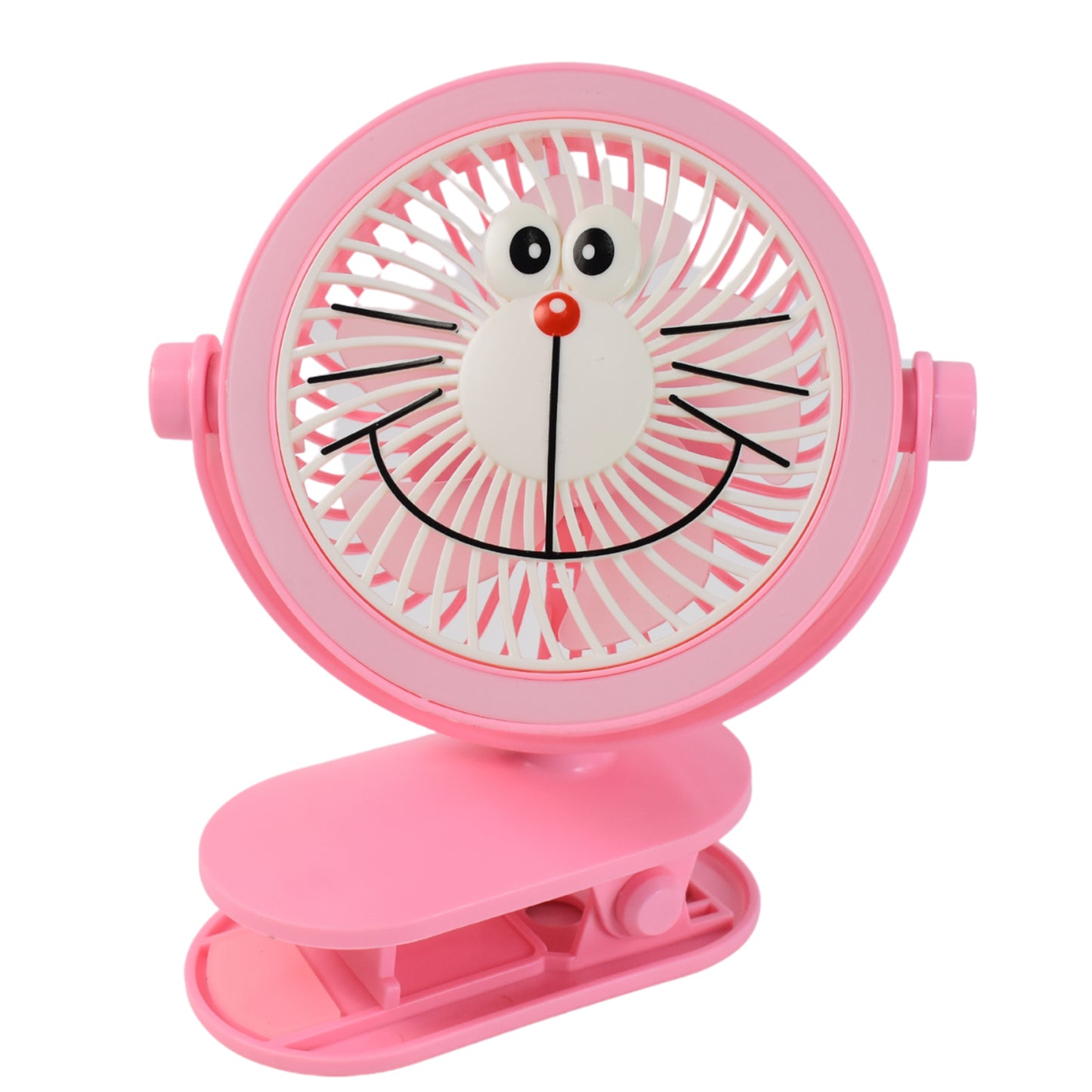 Usb Portable Mini Desk Fan With Light Personal Table Fan For Office School Home Use (1 Pc)