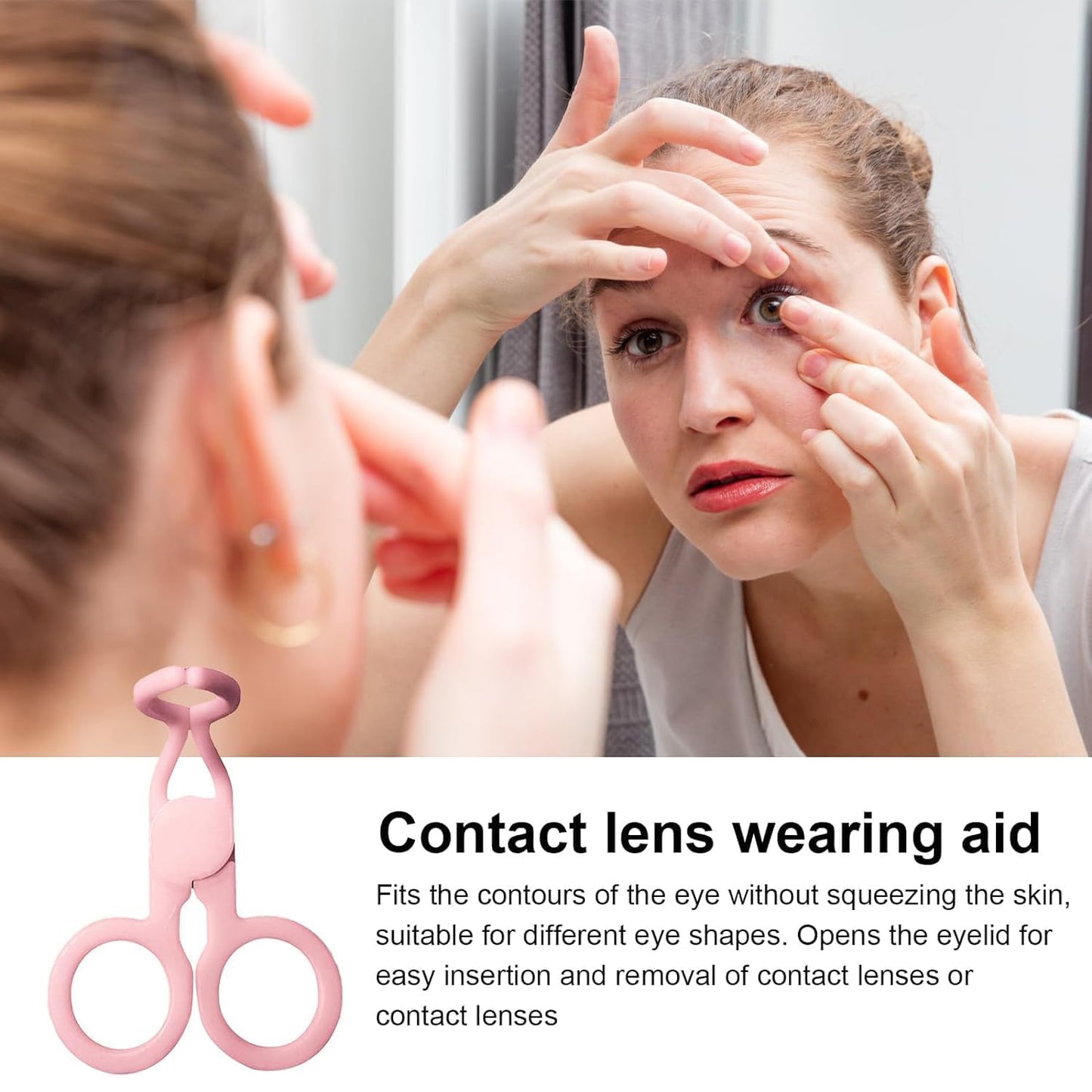 Ergonomic Contact Lens Tool