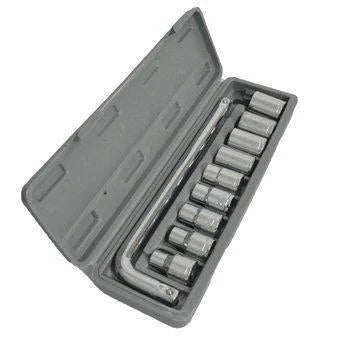 10-Pc Metric Socket Set