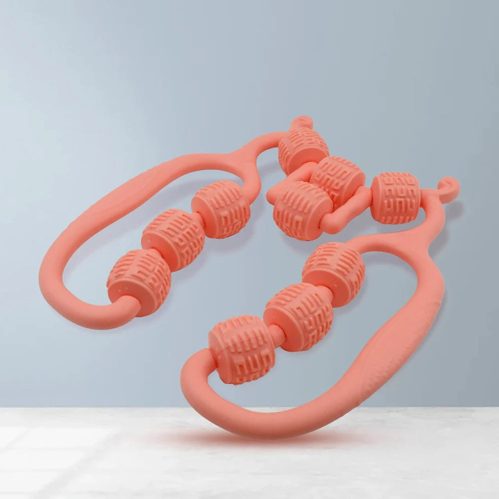10-Wheel Muscle Massage Roller