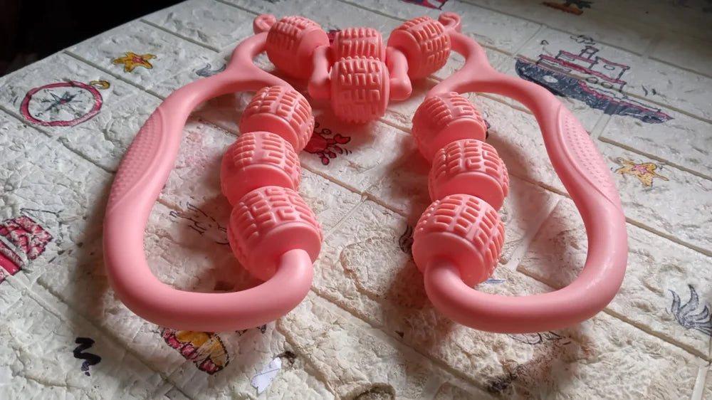 10-Wheel Muscle Massage Roller