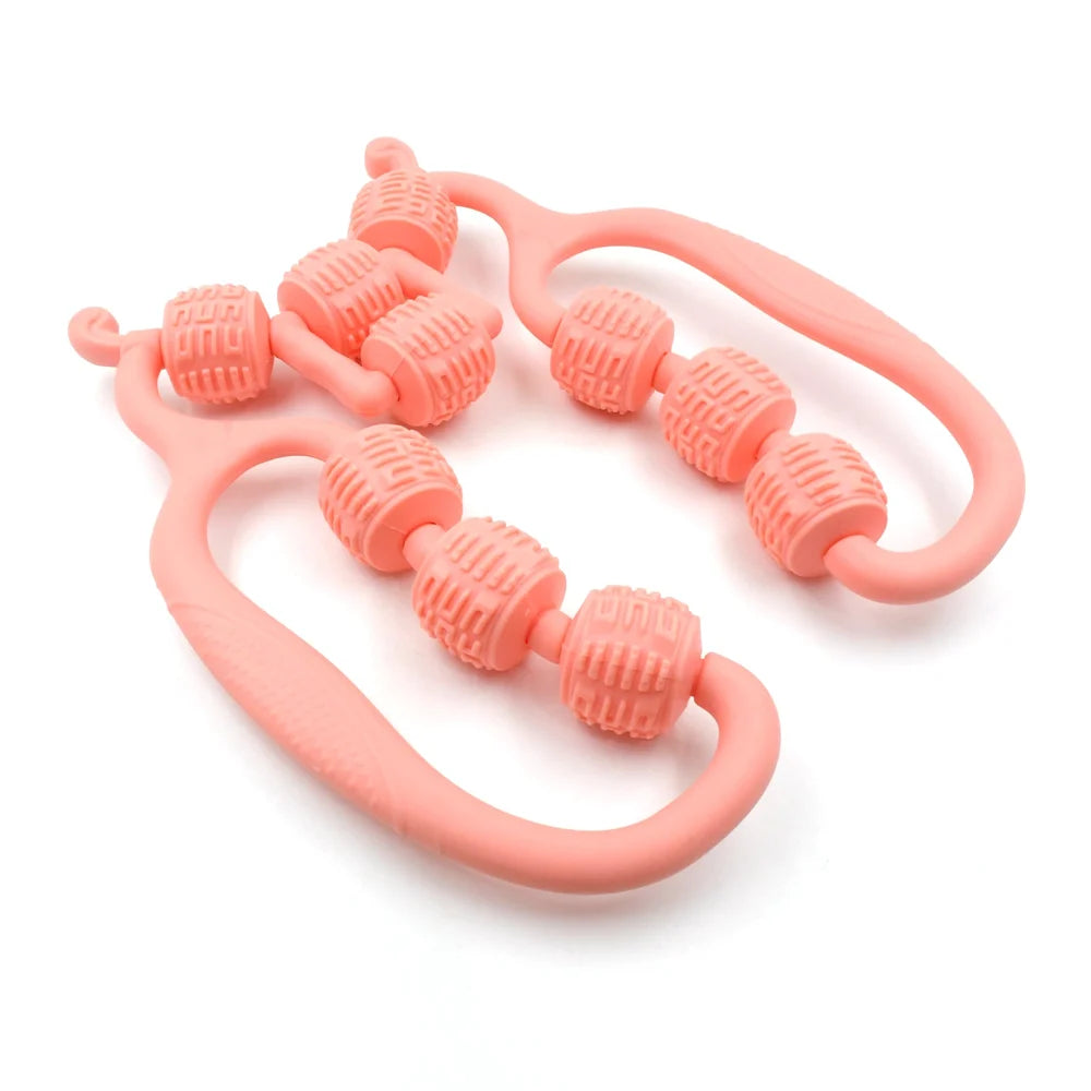 10-Wheel Muscle Massage Roller
