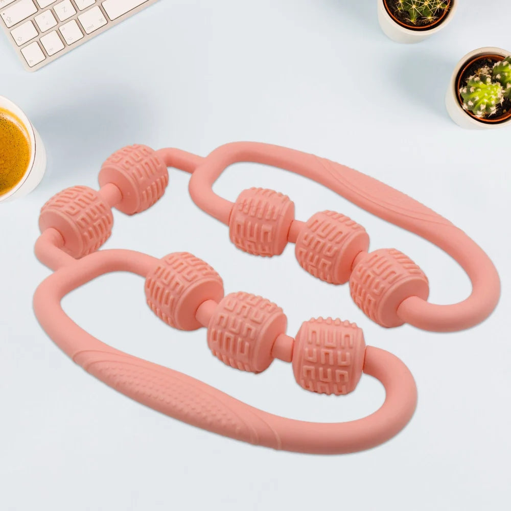 10-Wheel Muscle Massage Roller