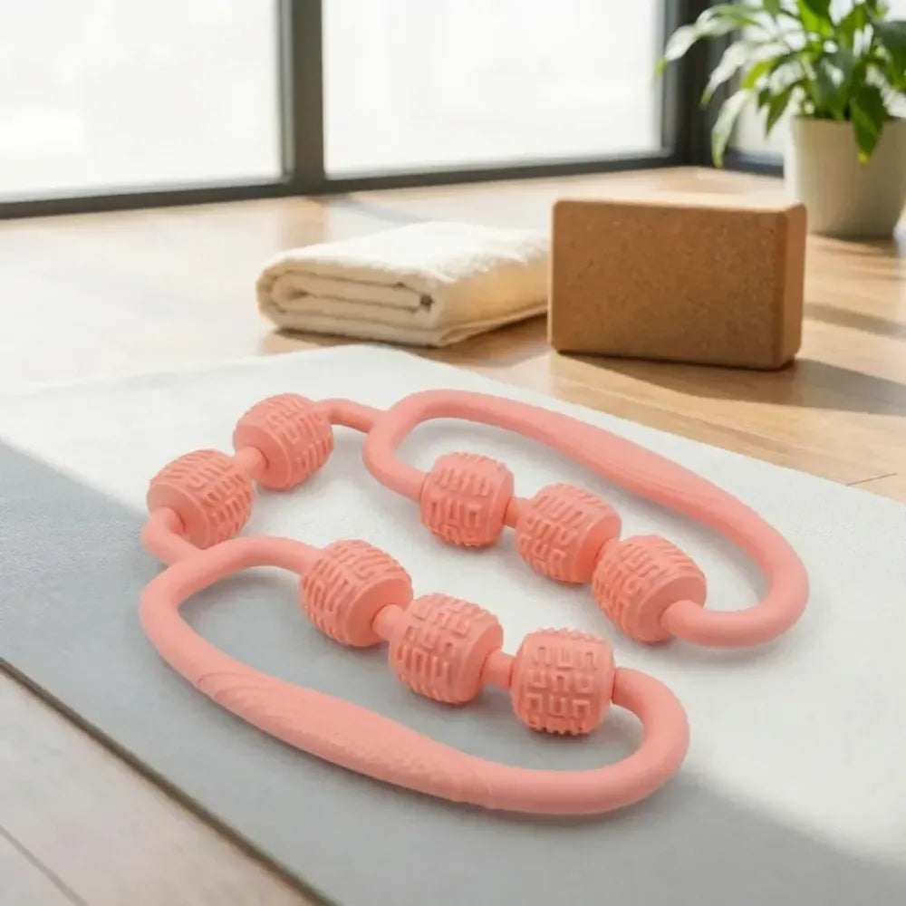 10-wheel muscle massage roller - health care
