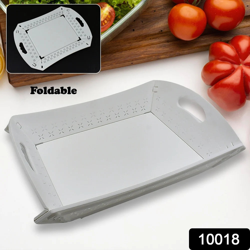Foldable Plastic Serving Tray