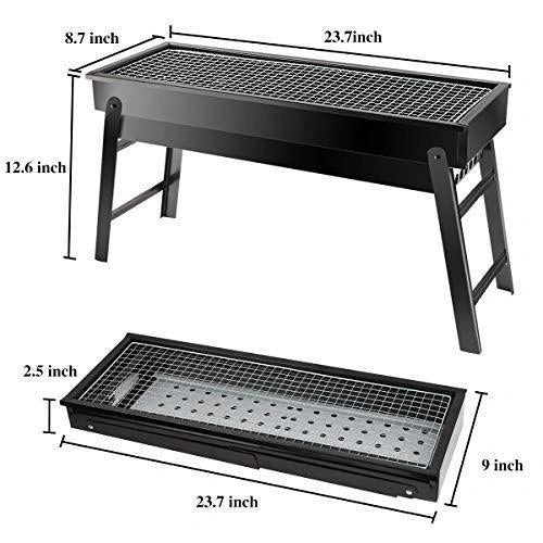 Portable BBQ Grill Set – Foldable
