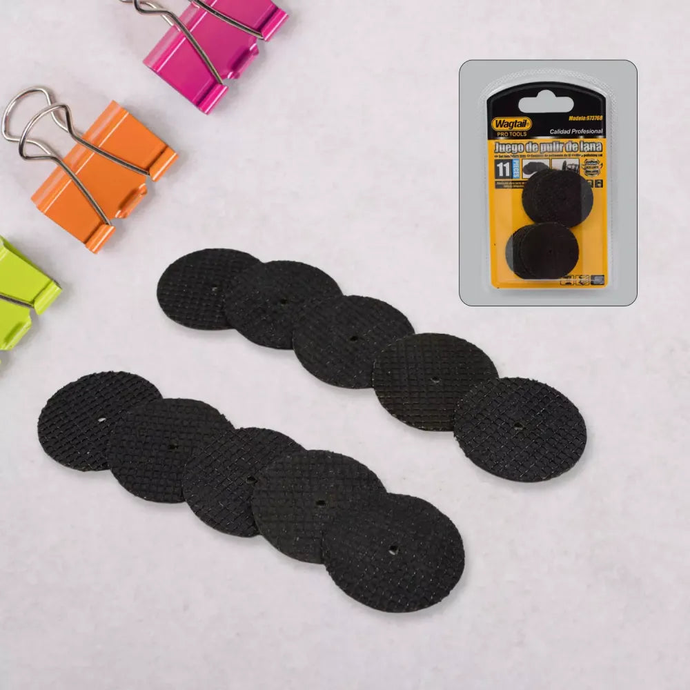 11-piece grinder disc set - home improvement