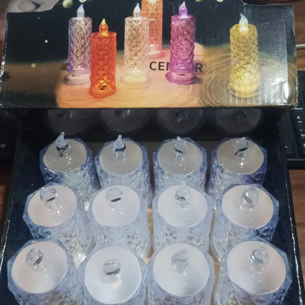 12-pack led tealight candles - home improvement