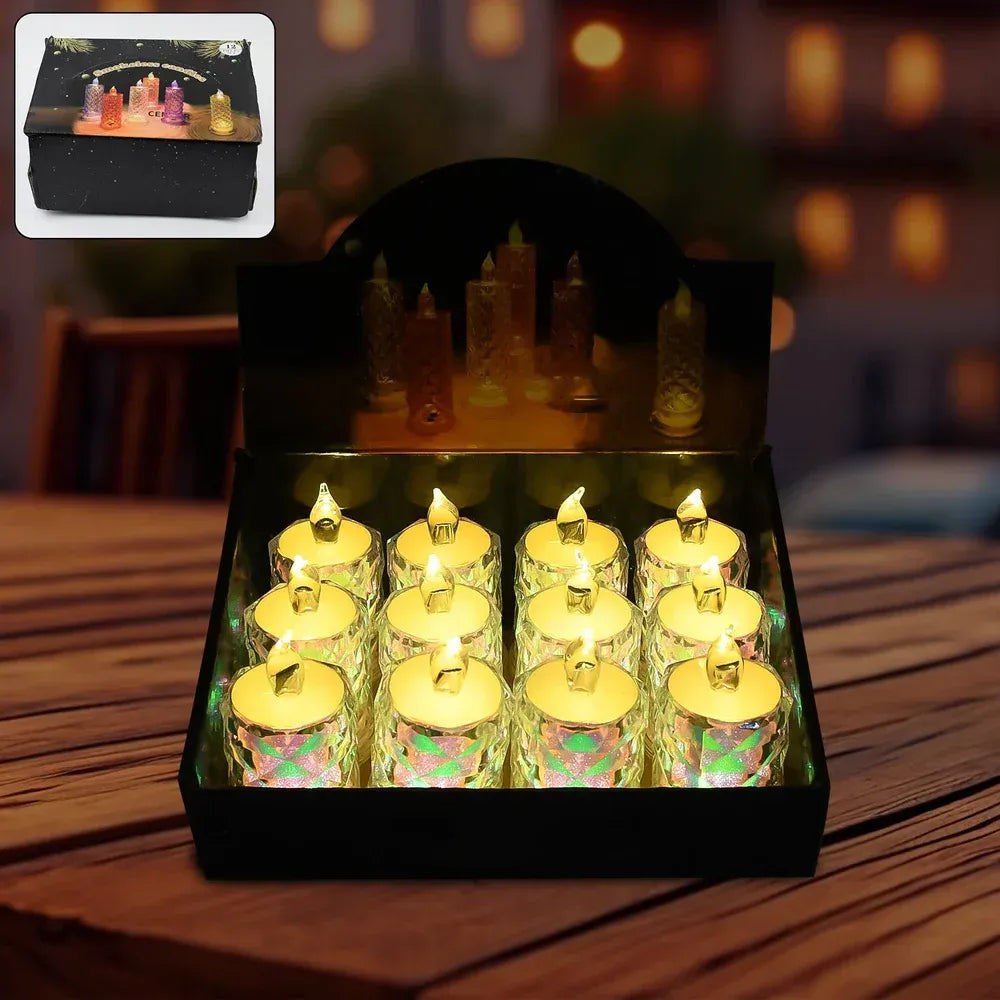 12-pack led tealight candles - home improvement