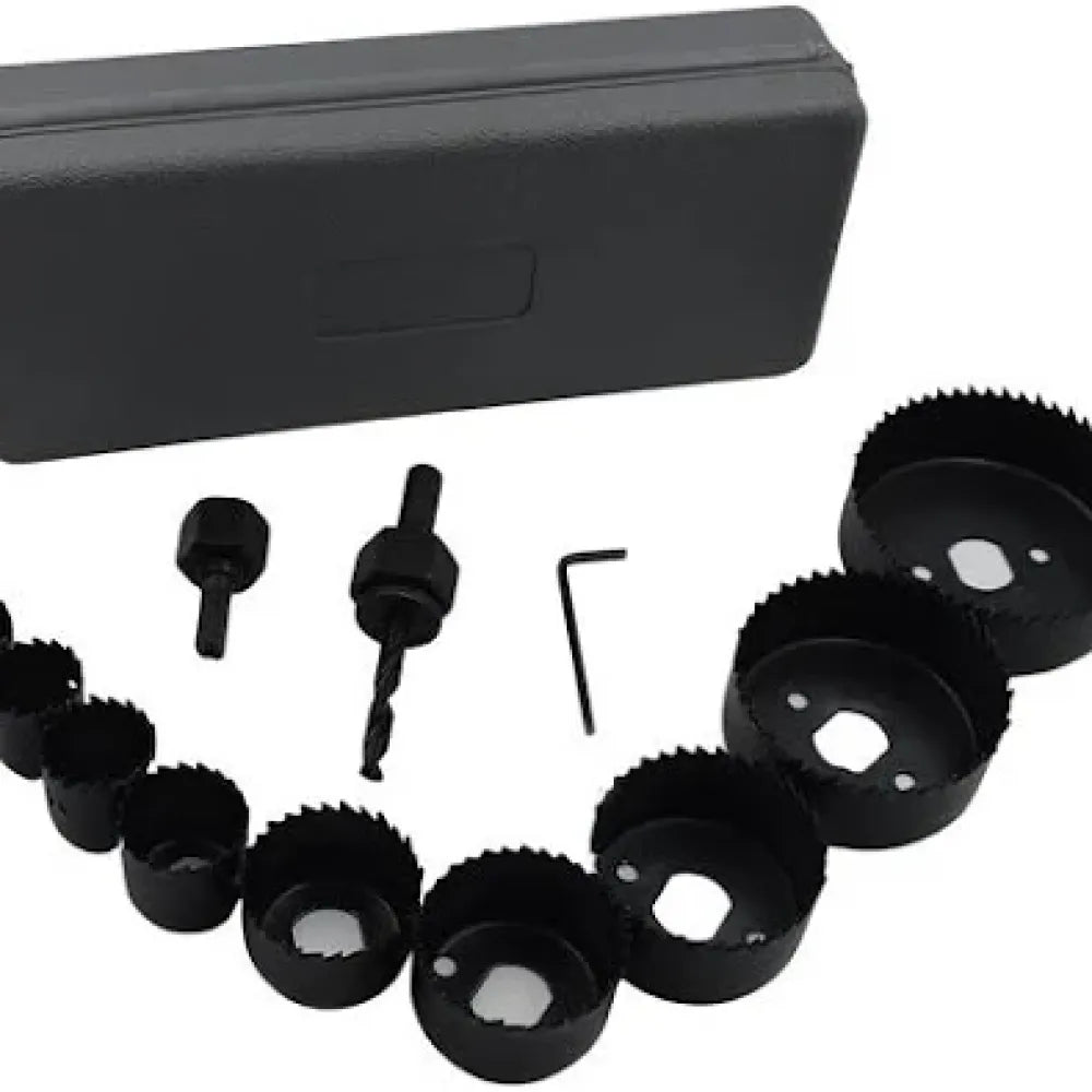12-piece hole saw kit - hardware