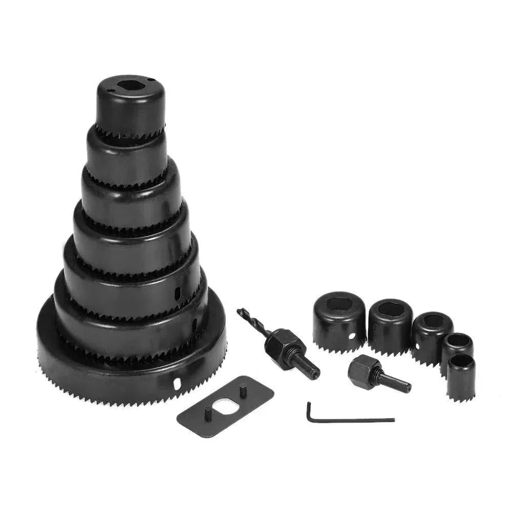 12-piece hole saw kit - hardware