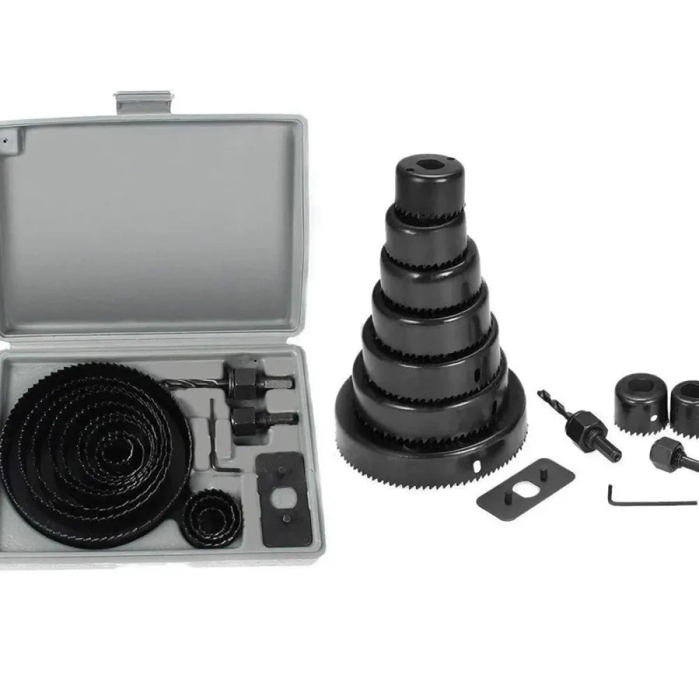 12-piece hole saw kit - hardware