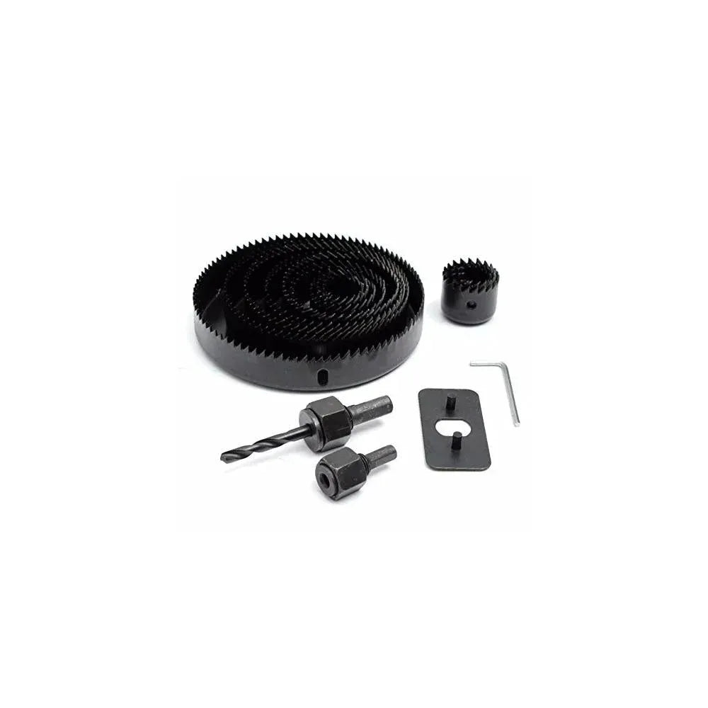 12-piece hole saw kit - hardware