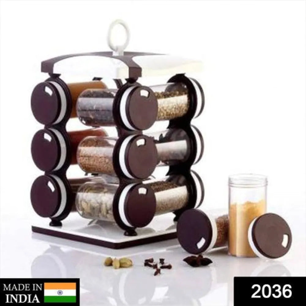 12-piece spice jar set - home & kitchen