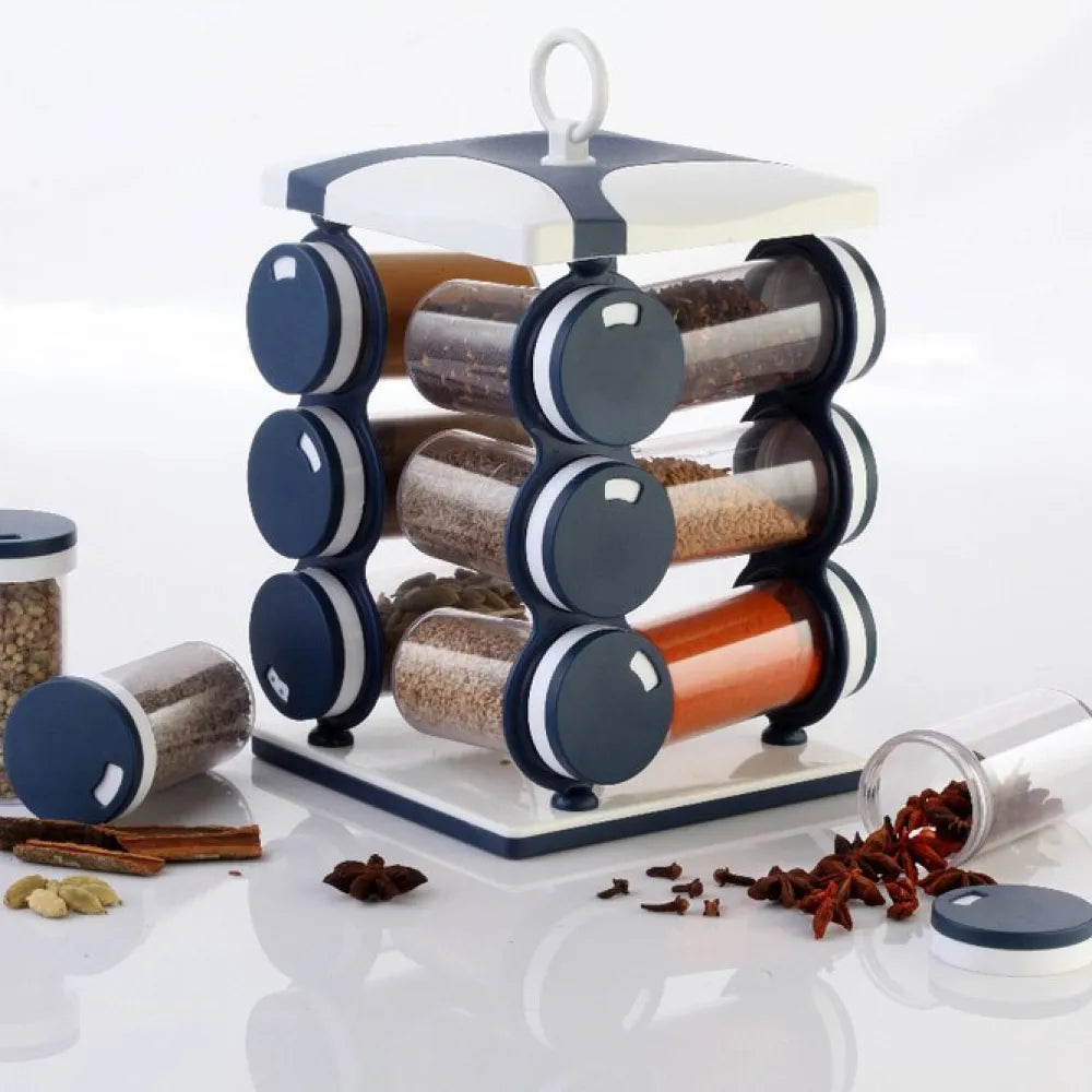 12-piece spice jar set - home & kitchen