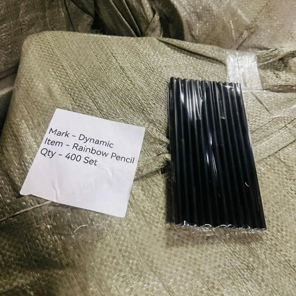 12 pieces rainbow pencils