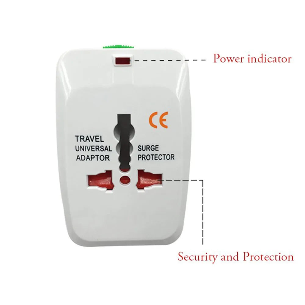 12671 all-in-one universal worldwide travelling ac adaptor plug (au uk us eu) international power charger electric usb