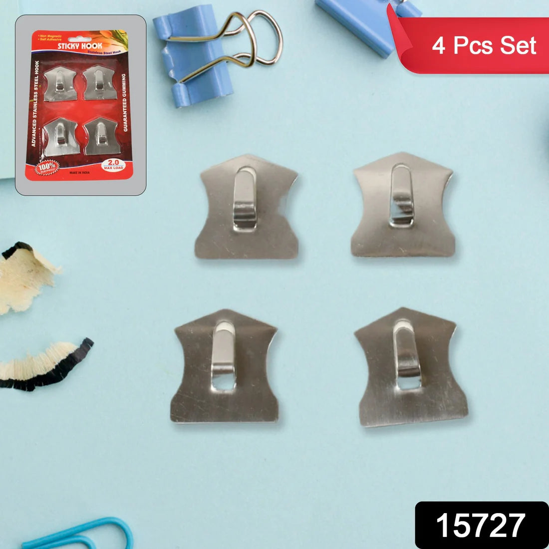 Heavy Duty Adhesive Hooks