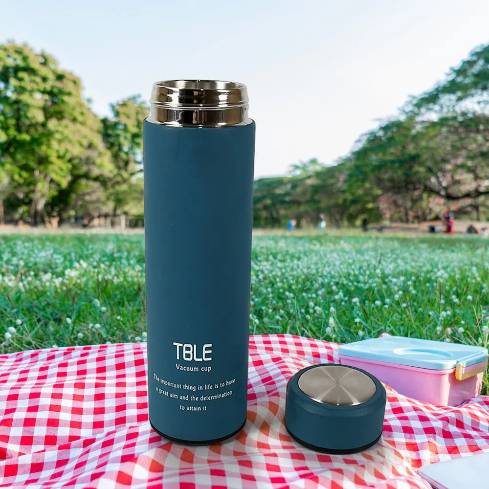 13011unbreakable stainless steel leak proof fridge water bottle cold hot office gym home kitchen hiking trekking travel