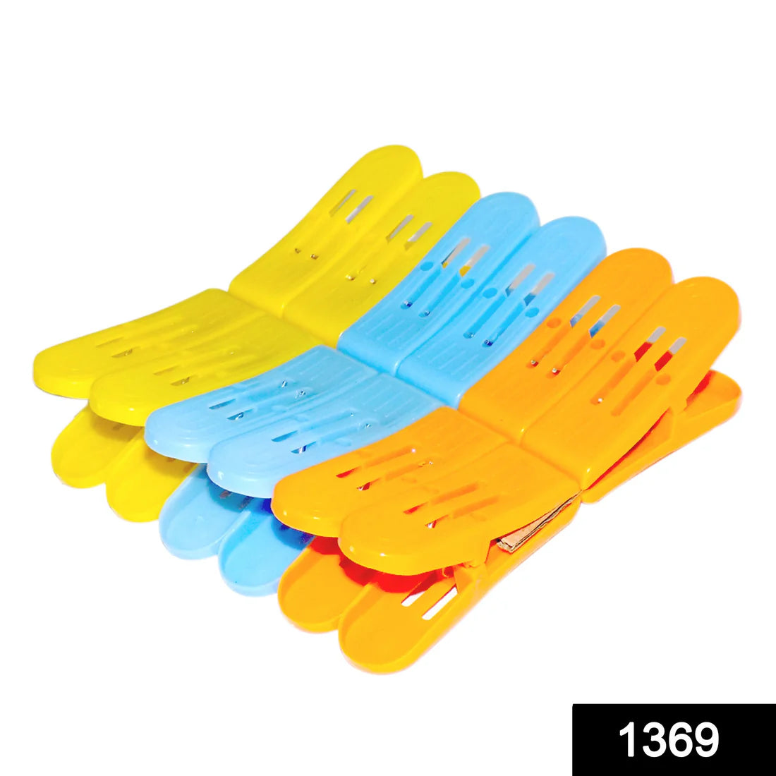 Double Pin Plastic Cloth Clips
