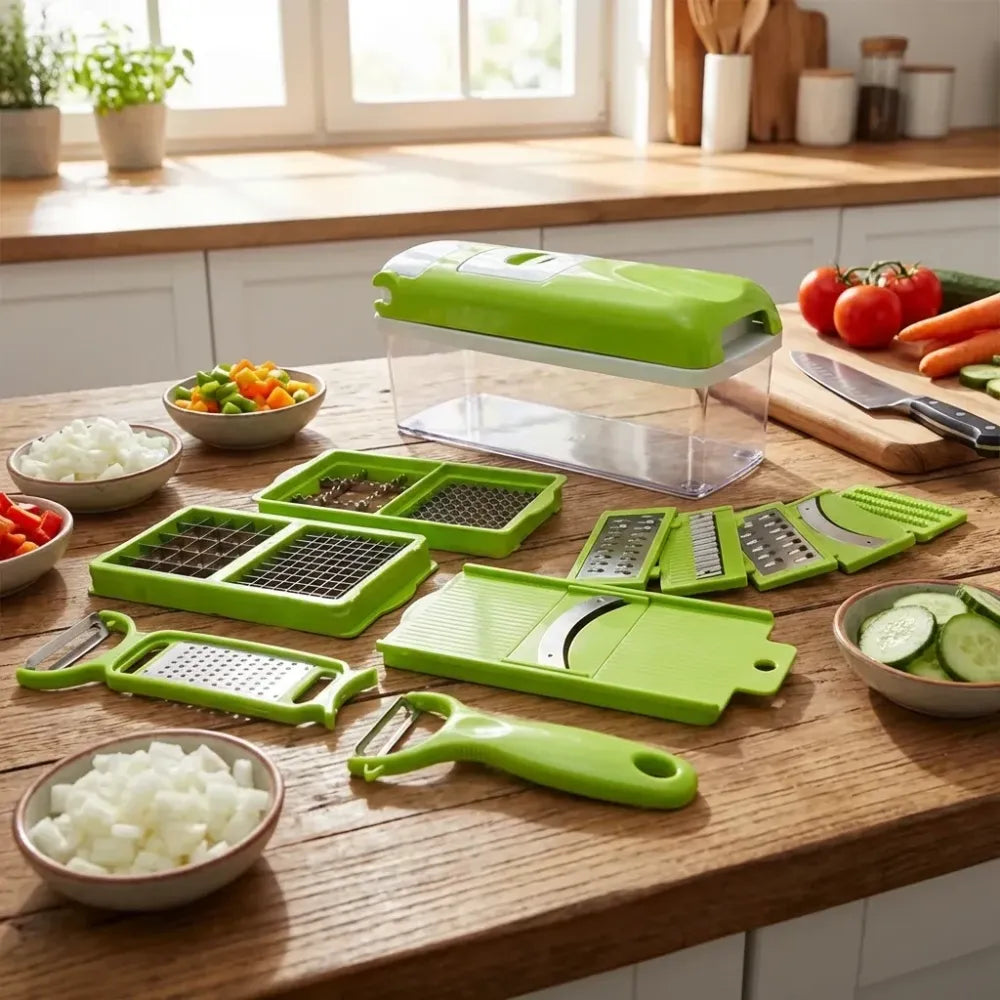 14-in-1 veg cutter set - home & kitchen