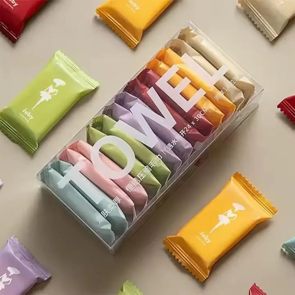 14 pack compressed towels for travel