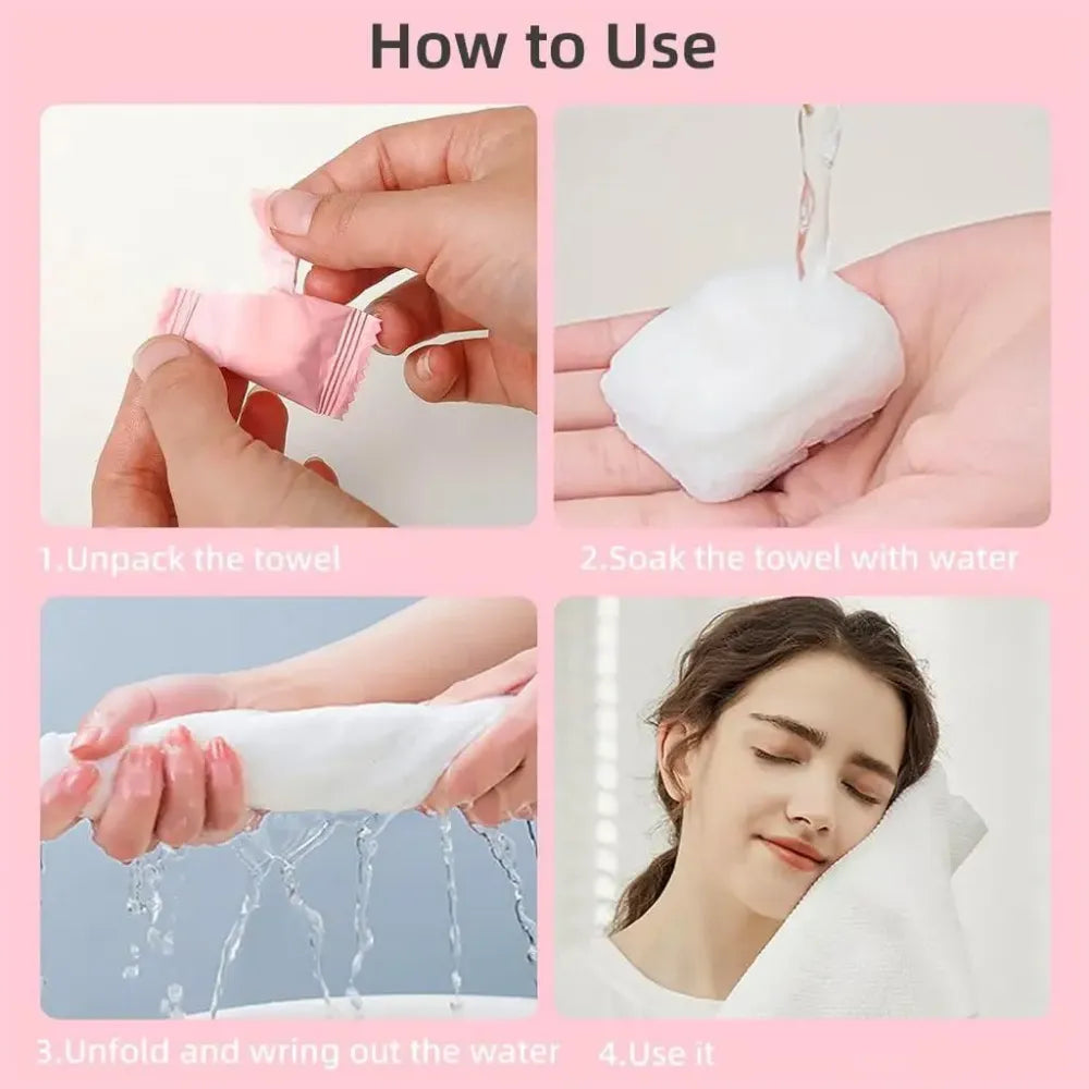 14 pack compressed towels for travel