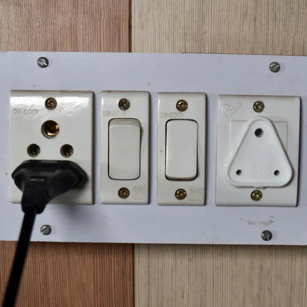 1401 baby safety big electrical socket cover outlet plug protector for child proofing in home school office (6pc set)