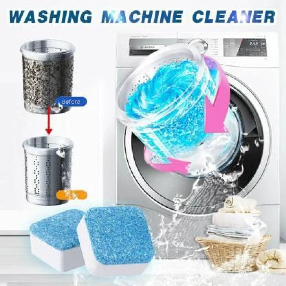 1402 washing machine stain tank cleaner deep cleaning detergent tablet (1pc) home improvement