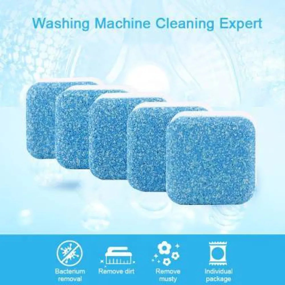 1402 washing machine stain tank cleaner deep cleaning detergent tablet (1pc) home improvement