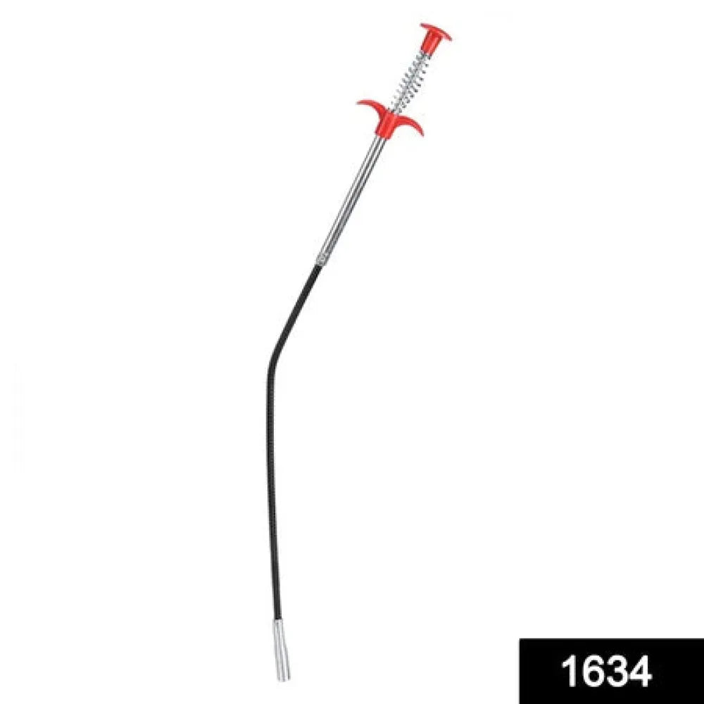 1634 metal wire brush sink cleaning hook sewer dredging device - kitchen tool
